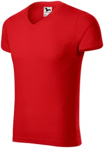 Muška pripijena majica, crvena, S