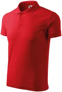 Muška široka polo majica, crvena, XL