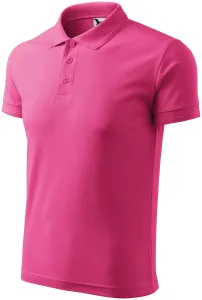 Muška široka polo majica, ružičasta, 3XL