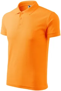 Muška široka polo majica, mandarinski, 3XL