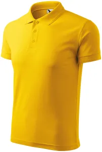 Muška široka polo majica, žuta boja, 2XL