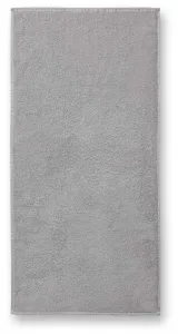 Pamučni ručnik, 50x100cm, svijetlo siva, 50x100cm