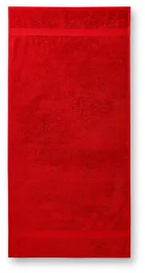 Pamučni ručnik težine 50x100cm, crvena, 50x100cm
