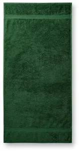 Pamučni ručnik težine 50x100cm, tamnozelene boje, 50x100cm