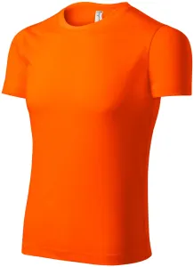 Sportska majica unisex, neonska naranča, XS