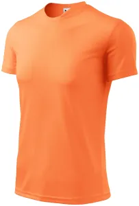 Sportska majica za djecu, neonska mandarina, 158cm / 12godina