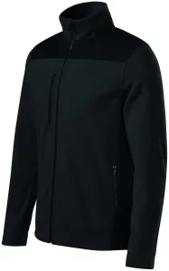 Topla unises jakna od fliša, crno, S #269216
