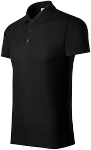 Udobna muška polo majica, crno, M