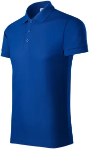 Udobna muška polo majica, kraljevski plava, S