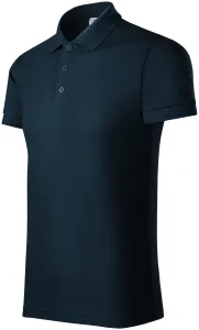Udobna muška polo majica, tamno plava, M