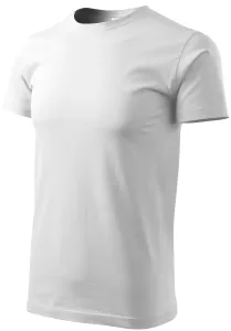 Uniseks majica veće težine, bijela, XS