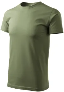 Uniseks majica veće težine, khaki, L