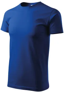Uniseks majica veće težine, kraljevski plava, 4XL