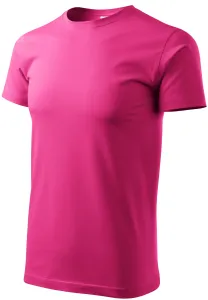 Uniseks majica veće težine, ružičasta, 3XL
