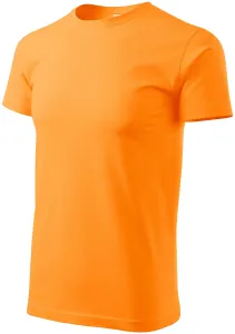 Uniseks majica veće težine, mandarinski, S