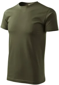 Uniseks majica veće težine, military, S