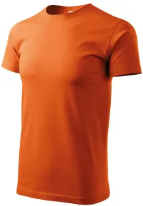 Uniseks majica veće težine, naranča, L