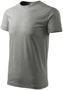 Uniseks majica veće težine, tamno sivi mramor, XS #258931