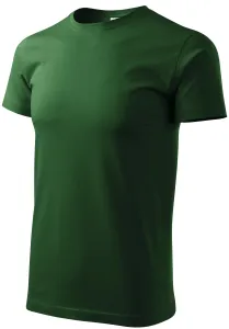 Uniseks majica veće težine, tamnozelene boje, 2XL