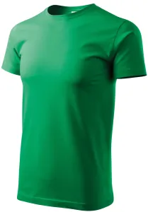 Uniseks majica veće težine, trava zelena, S