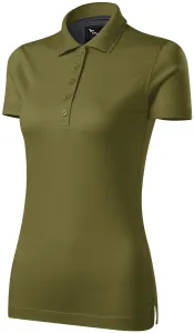 Ženska elegantna mercerizirana polo majica, avokado, XS