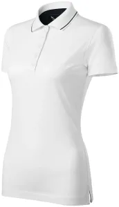 Ženska elegantna mercerizirana polo majica, bijela, S #265942