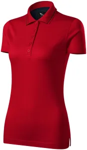 Ženska elegantna mercerizirana polo majica, formula red, S