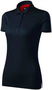 Ženska elegantna mercerizirana polo majica, tamno plava, M