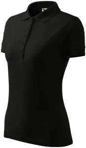 Ženska elegantna polo majica, crno, XS