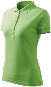Ženska elegantna polo majica, grašak zeleni, XS