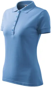 Ženska elegantna polo majica, plavo nebo, S