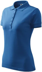 Ženska elegantna polo majica, svijetlo plava, XS