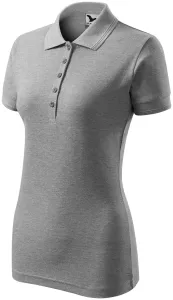 Ženska elegantna polo majica, tamno sivi mramor, M #262389