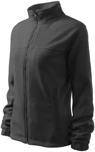 Ženska jakna od flisa, čelično siva, XL