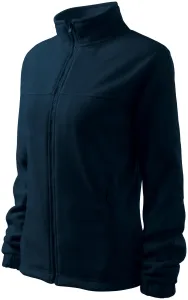 Ženska jakna od flisa, tamno plava, M