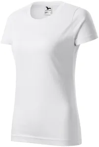 Ženska jednostavna majica, bijela, XS