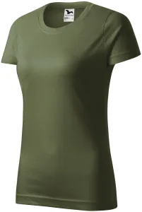 Ženska jednostavna majica, khaki, S #254452