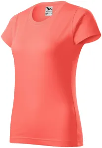 Ženska jednostavna majica, koraljni, M