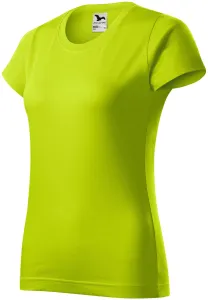 Ženska jednostavna majica, limeta zelena, S