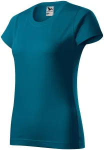 Ženska jednostavna majica, petrol blue, XL