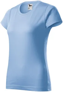 Ženska jednostavna majica, plavo nebo, L