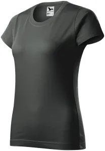Ženska jednostavna majica, tamni škriljevac, XL