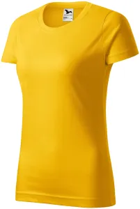 Ženska jednostavna majica, žuta boja, L
