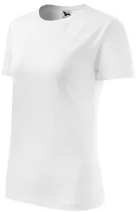 Ženska klasična majica, bijela, M