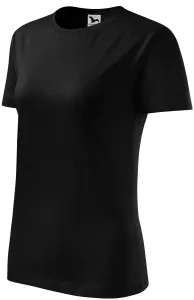 Ženska klasična majica, crno, 2XL