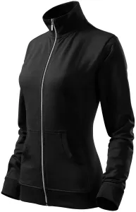 Ženska majica bez kapuljače, crno, XL