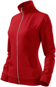 Ženska majica bez kapuljače, crvena, XS
