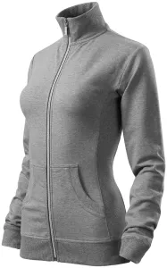 Ženska majica bez kapuljače, tamno sivi mramor, XL
