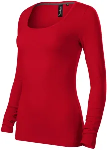 Ženska majica dugih rukava i dubljeg dekoltea, formula red, XL