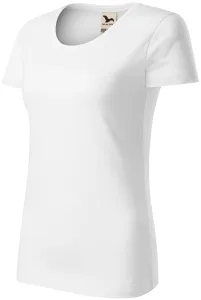 Ženska majica od organskog pamuka, bijela, XS